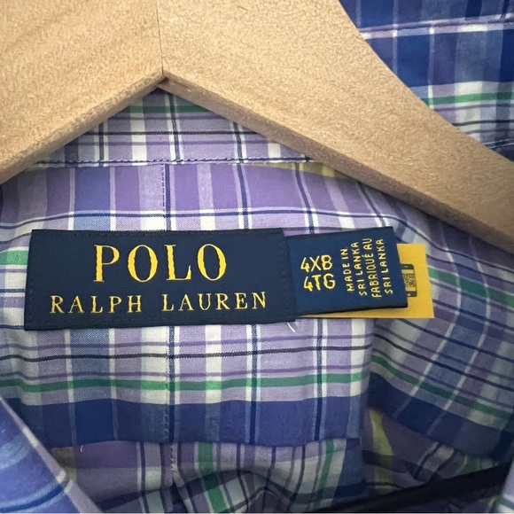 NWT Polo Ralph Lauren Flannel Button Down - Picture 4 of 5
